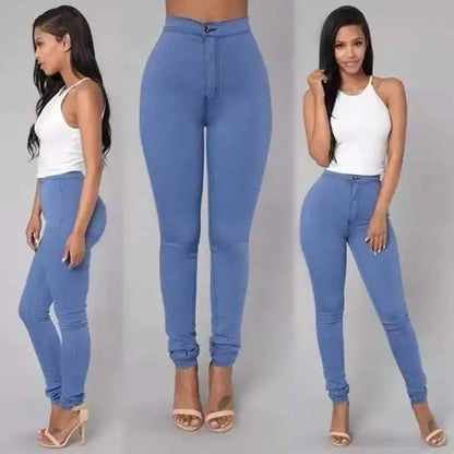 Women's High-Waist Skinny Jeans