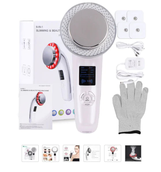 6 IN 1 EMS Ultrasonic Massager