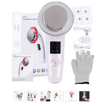 6 IN 1 EMS Ultrasonic Massager