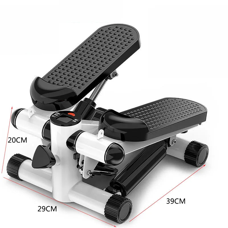 Ali Fitness Bicycle Foldable Pedal Stepper Fitness Machine Slimming Treadmill Workout Step Aerobics Home Gym Mini Stepper Exercise Equipment