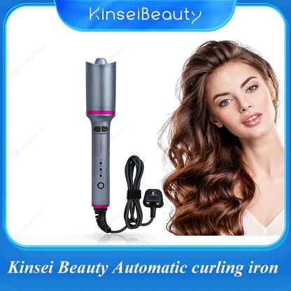 Ali Styling Tools Automatic Curling Iron Rotating Professional Curler Styling Tools for Curls Waves Ceramic Curly Magic Hair Curler Beach Waves