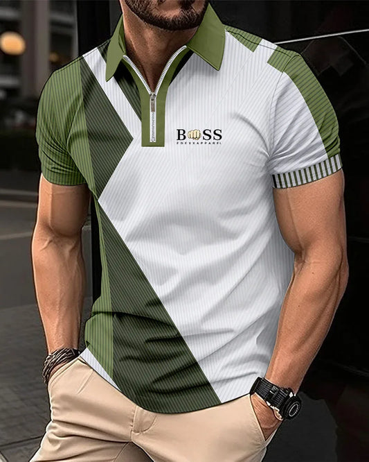 Ali T-shirt men's summer Polo shirt, not men's clothing