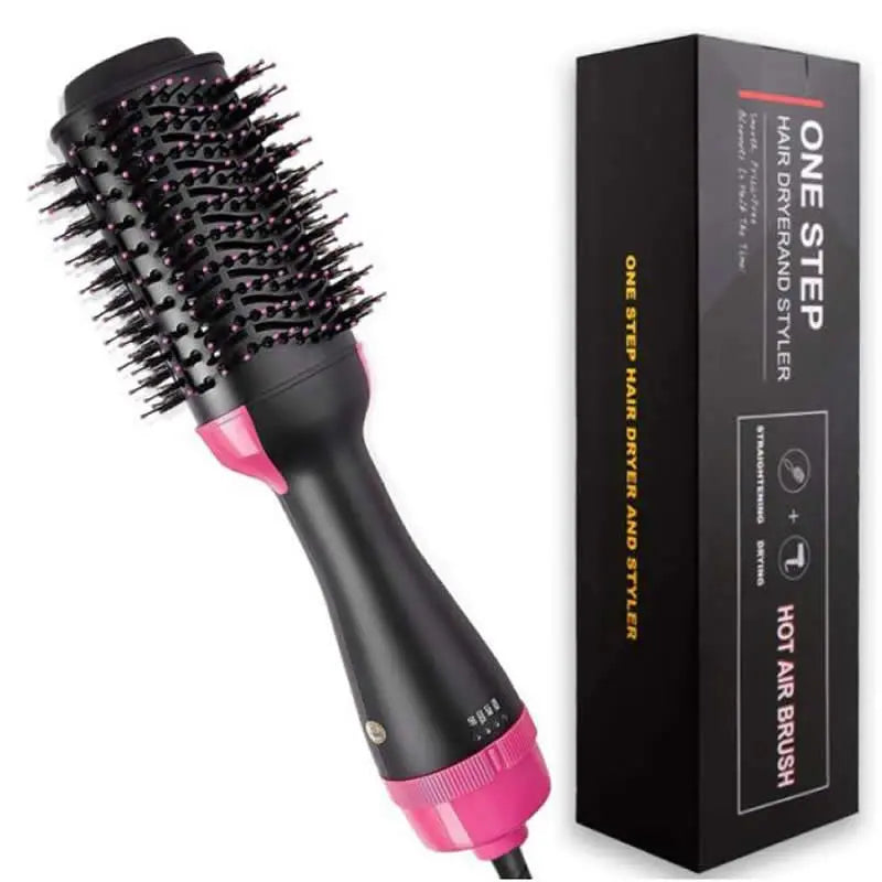 Ali Hair Dryers Ali Styling Tools Hair Dryer Brush Electric Hot Comb Fast Heat Hair Straightener Multifunctional Curling Iron Brush Hair Styling Tools Blow Dryer