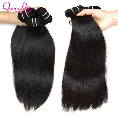 Ali 15A Double Drawn Vietnamese Raw Straight Human Hair Bundles Human Hair 20 22 24 26 inch Top Quality Bundles Hair Extensions