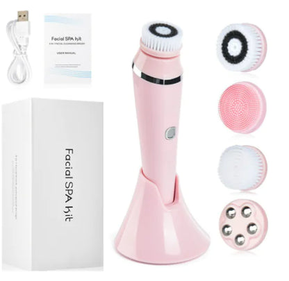 4 In 1 Facial Cleansing Brush