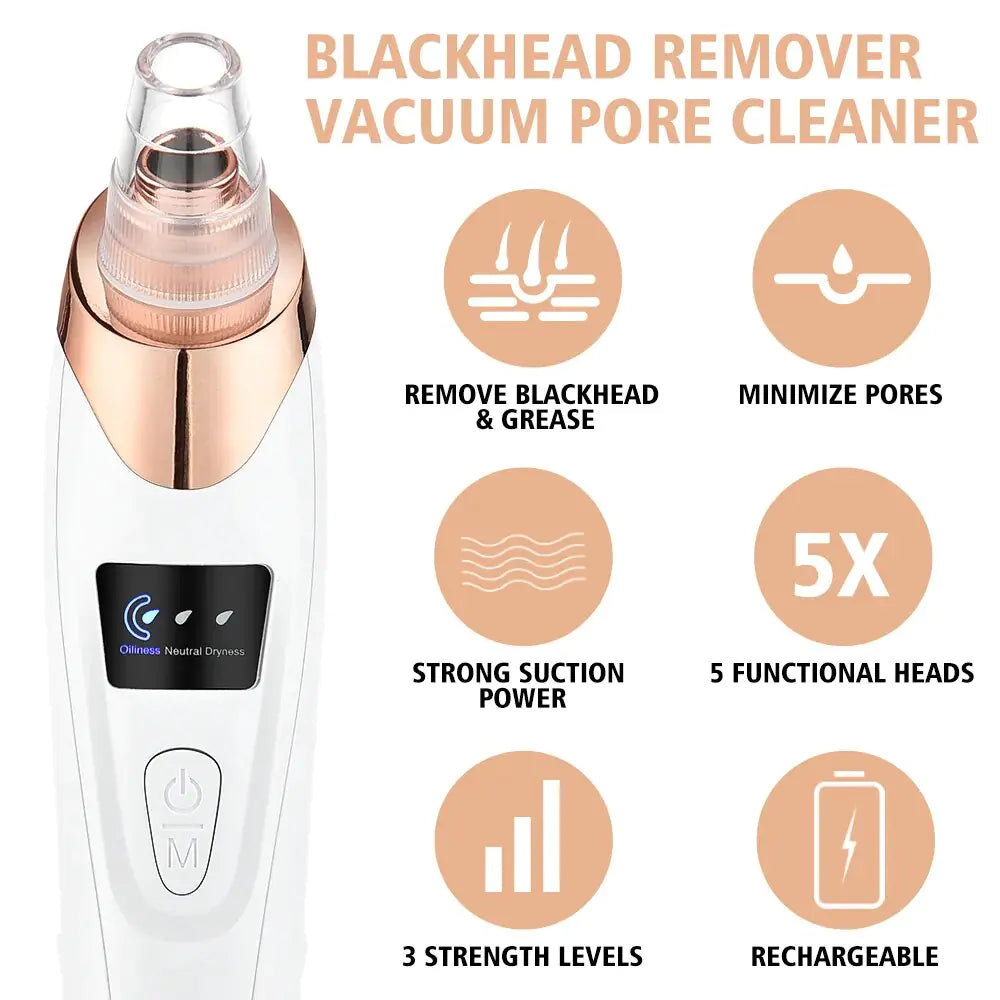 Black Spots Removal Facial Deep Cleansing Pore Cleaner Machine