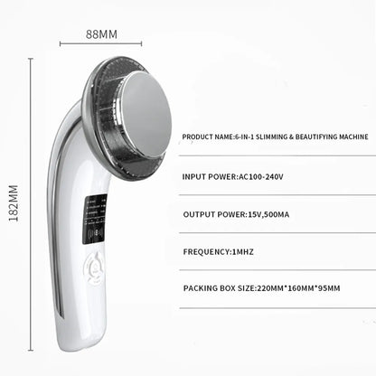 6 IN 1 EMS Ultrasonic Massager