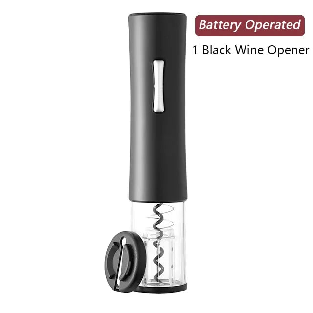 Electric Wine Opener Foil Cutter Jar Opener Kitchen Gadget