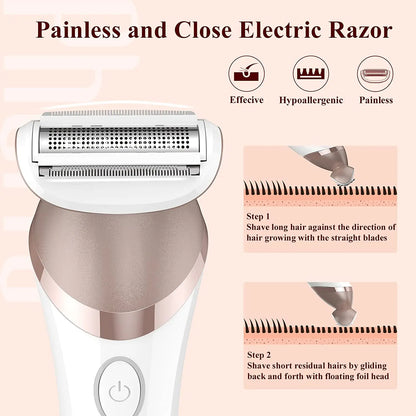 6-In-1 Electric Epilator and Shaver for Women