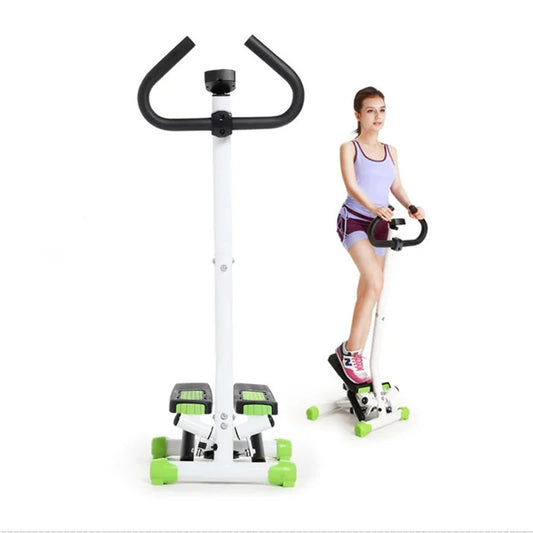 Ali Indoor Handrail Mini Stepper Machine Fitness Stepper Exerciser Men Women Slimming Weight Loss Training Sports Equipment For Home