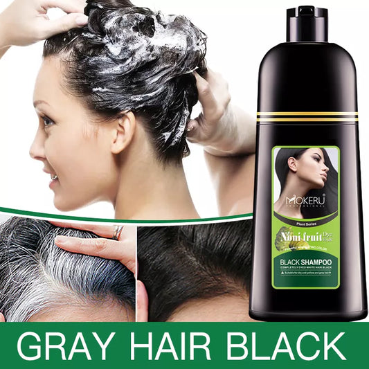 Ali Hair Dye Mokeru Organic Natural Fast Hair Dye Only 5 Minutes Noni Plant Essence Black Hair Color Dye Shampoo For Cover Gray White Hair