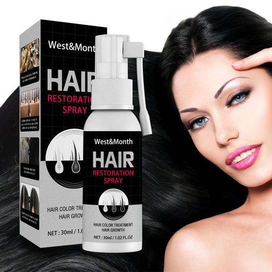 Ali Hair Treatments Fast Hair Growth Spray Restoration Black Hair Anti Hair Loss Grey Hair Treatment Serum White Hair Repair Hair Growth Products