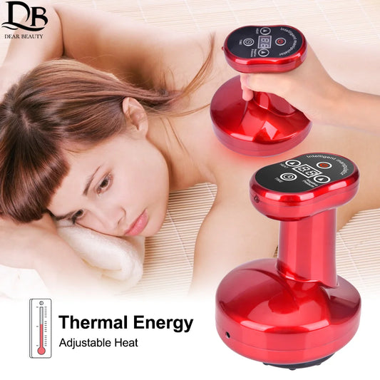 Ali Spa Electric Cupping Massager Vacuum Suction Cups EMS Ventosas Anti Cellulite Magnet Therapy Guasha Scraping Fat Burner Slimming