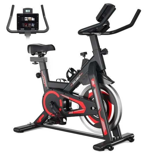 Ali Fitness Tilibra Exercise Bike-Indoor Cycling Bike Stationary Bike for Home Gym, Cycle Bike With Digital Display