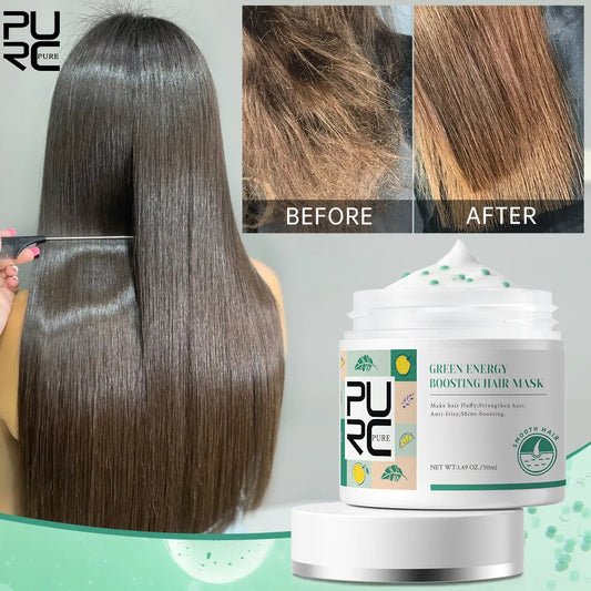 Ali Hair Treatments PURC Keratin Hair Mask Professional Hair Treatment Cream Smoothing Straightening Soft Repair Damaged Frizz Hair Care Products