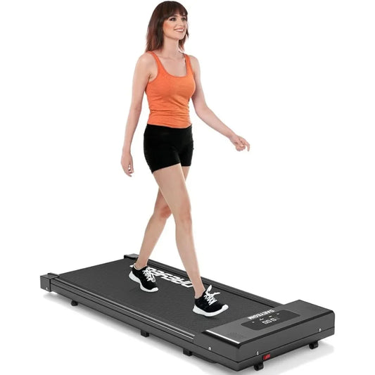 Ali Fitness Walking Pad Under Desk Treadmill  Portable Desk Treadmill Slim Walking Running Home Office Exercise  Fitness Equipment