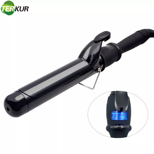 Ali Styling Tools Curling Iron with Tourmaline Ceramic Coating Hair Curler Wand Anti-scalding Insulated Tip Salon Curly Waver Maker Styling Tools