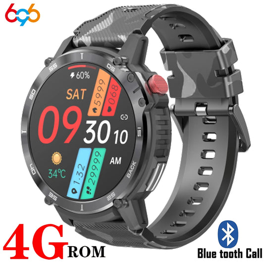 Ali New Smart Watch Men 4G ROM Blue Tooth Call 400mAh Sports Watches IP68 Waterproof C22 Smartwatch 2023 1.6 Inch 400*400 HD
