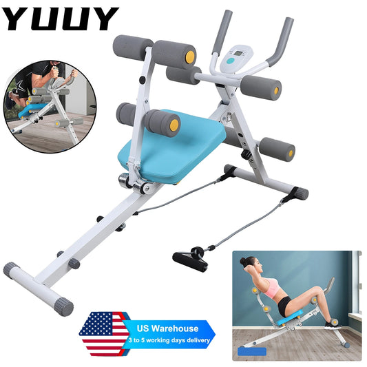 Ali Fitness Fitness Abdomen Machine, Home Gym, Core Abdominal Trainer, Sit Up Assistant Equipment, AB Roller Machine